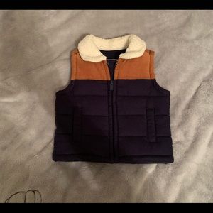 Navy vest